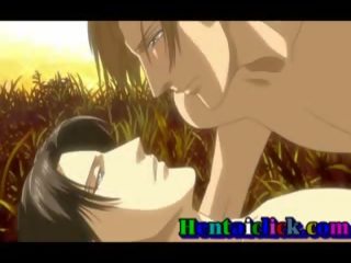 Hentai Gay Twink Outdoor Anal dick Pumping