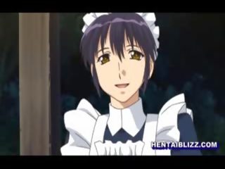 Japanese Hentai Maid Self Masturbating