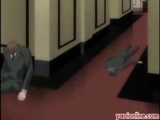 Tied Hentai teenager Gets Unpleasant Surprise