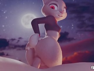 Big Booty Judy Hopps Gets Her Ass Pounded By Huge prick &vert; 3D xxx movie Cartoon