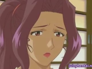 Hentai milf saa porattu ja masturbated