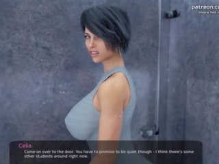 Lascivious teacher seduces her student and gets a big cock inside her tight ass l My sexiest gameplay moments l Milfy City l Part &num;33