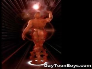 3D superior Muscled Gays!