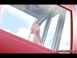 Japanese Hentai terrific Drilled In The Public Area