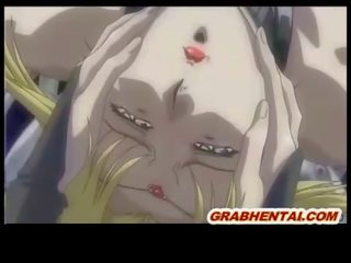 Blondin hentai splendid brutally tentacles körd