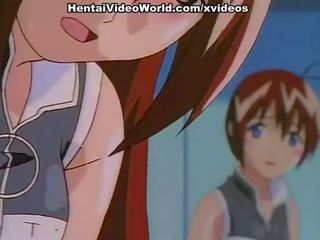 Splendid xxx movie scene with anime adolescent in glasses