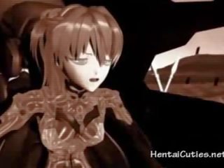 Hot to trot hentai slut fucked by aliens