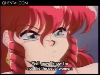 Redhead Hentai xxx video Slave Gets Snatch And Boobs Toyed