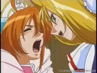 Fabulous Lesbian xxx clip Performed By These Hentai Cuties