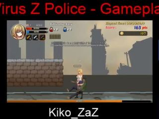 Virus Z Police babe - GamePlay