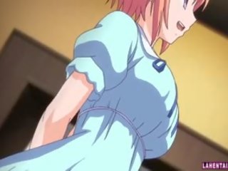 Lascivious Hentai Teenie Masturbating