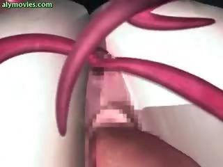 Animated Screwed By Tentacles