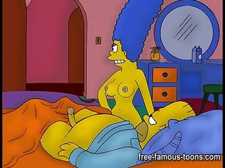 Marge simpsons ukryty orgie