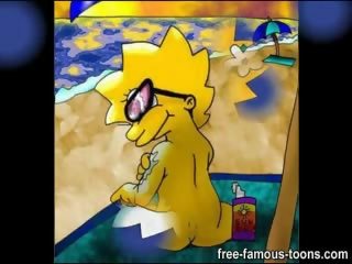 Lisa Simpson sex video