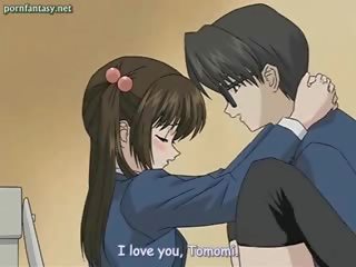 Saucy Anime honey Getting Wet Pussy Fingered