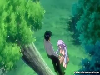 One Eyed Hentai young Ms On penis And Dildo In The Park